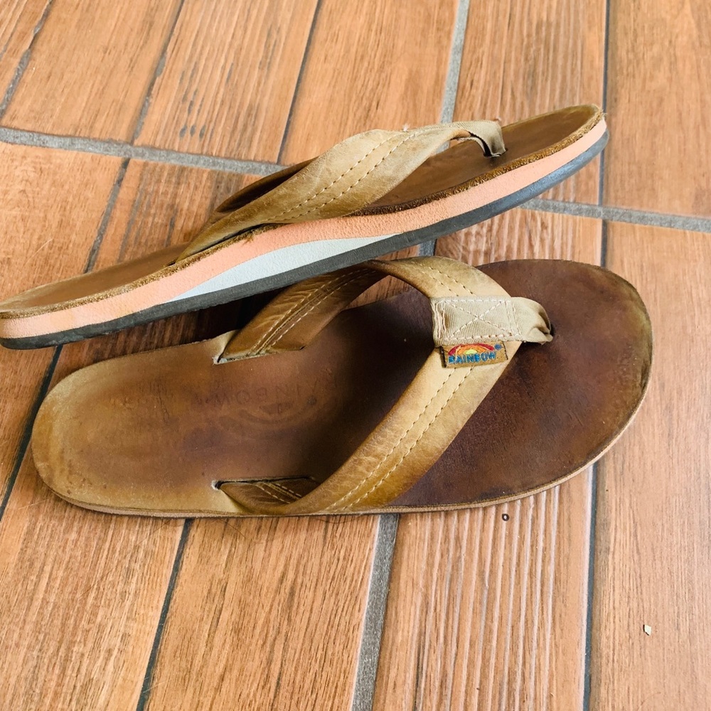 Rainbow sandals